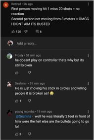 Not everyone was cruel to the streamer, with some simply disagreeing (Image via YouTube)